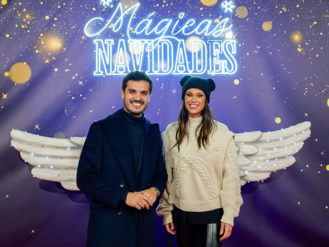El alcalde, Alejandro Navarro, con Sonia Ferrer