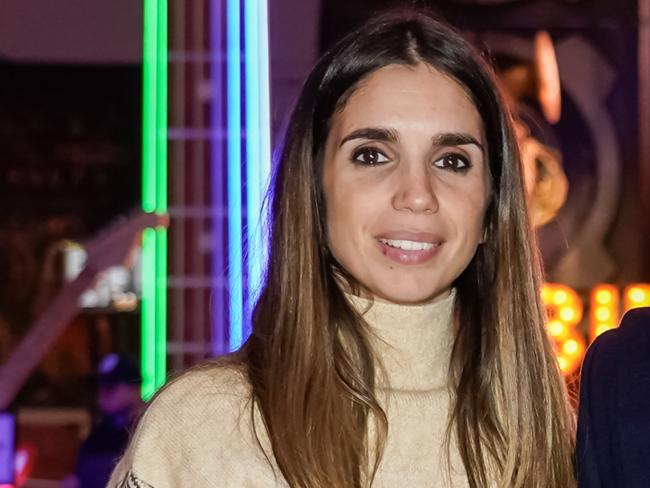 Elena Furiase, actriz, visitando Mágicas Navidades
