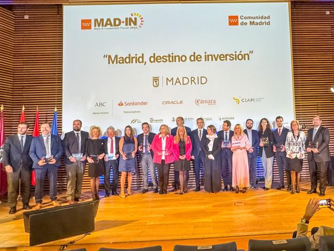 Acto de clausura en el Centro Cultural Conde Duque de Madrid