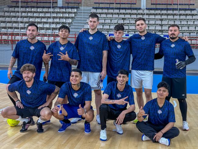El Pabellón Jorge Garbajosa acoge un partido de fútbol sala de freestylers y creadores de contenido como una de las actividades previas a la gran final internacional de “Red Bull Batalla”