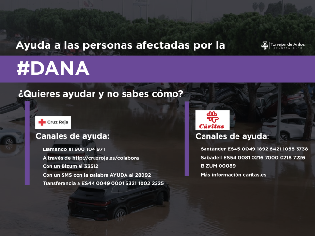 Donaciones afectados DANA