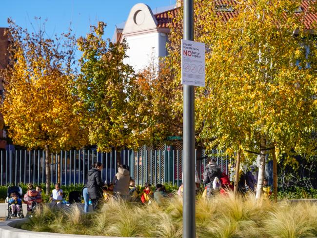 El Parque Central, primer espacio abierto sin humo de Torrejón de Ardoz