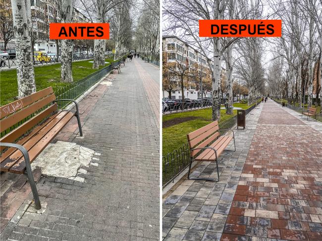 Remodelación integral del Paseo de la Chopera