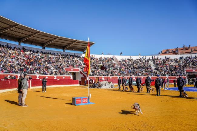 Día de la Tortilla 2025 - Exhibición del Grupo Canino de la Policía Local