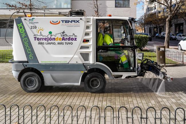 Trabajos de limpieza en las calles