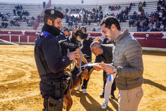Día de la Tortilla 2025 - Exhibición del Grupo Canino de la Policía Local