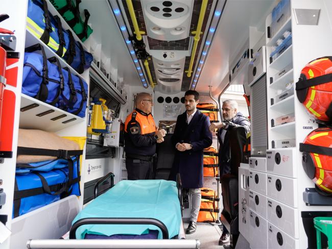El Ayuntamiento de Torrejón de Ardoz incorpora una nueva ambulancia, con lo que la ciudad dispone de uno de los mejores servicios de transporte sanitario de urgencia de la Comunidad de Madrid
