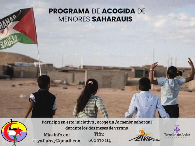 Torrejón de Ardoz busca familias solidarias para acoger niños saharauis durante el próximo verano