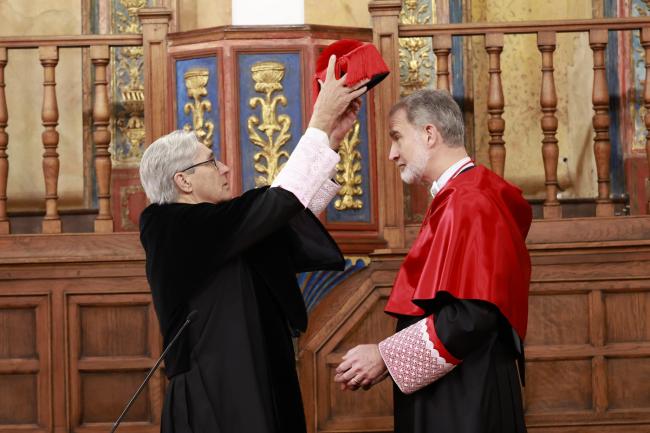 Su Majestad el Rey Felipe VI investido como Doctor Honoris Causa por la Universidad de Alcalá