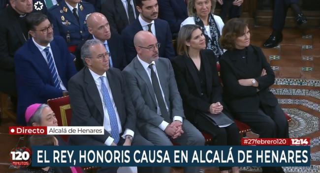 Imagen del acto de Telemadrid