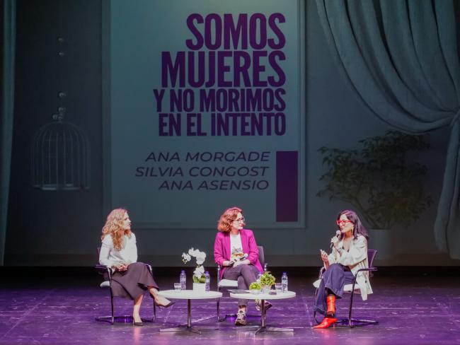 Ana Morgade, Silvia Congost y Ana Asensio