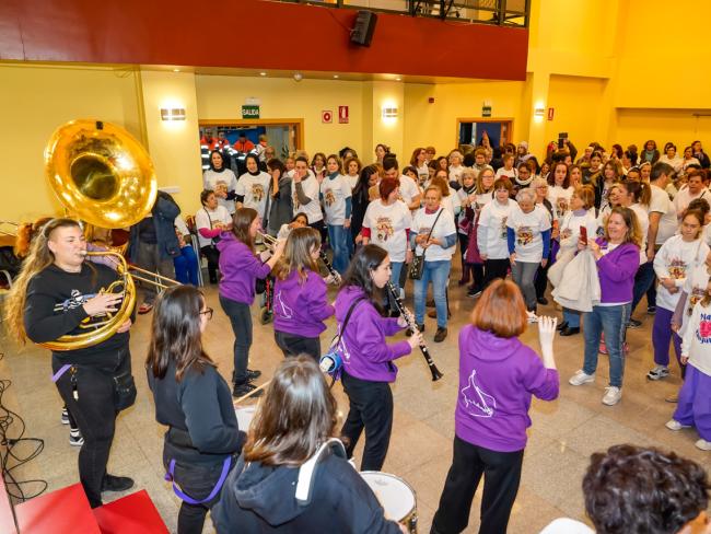 Imagen de la Marcha por la Igualdad celebrada en el Centro Polivalente Abogados de Atocha