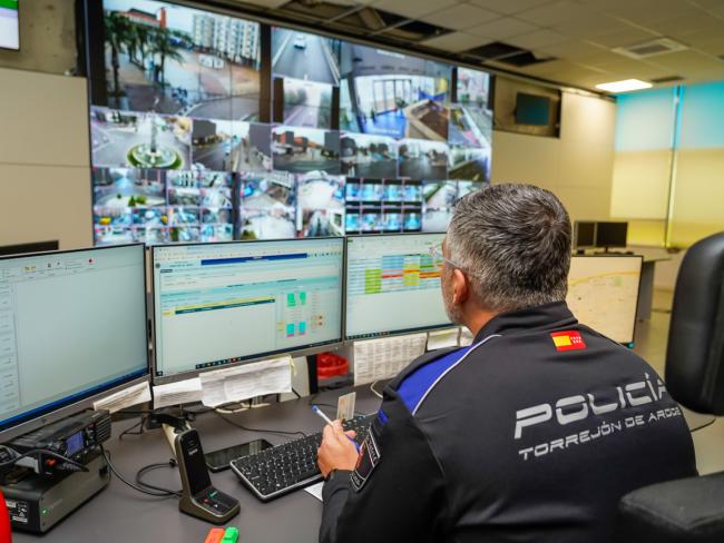 Centro de Pantallas de la Policía Local de Torrejón de Ardoz