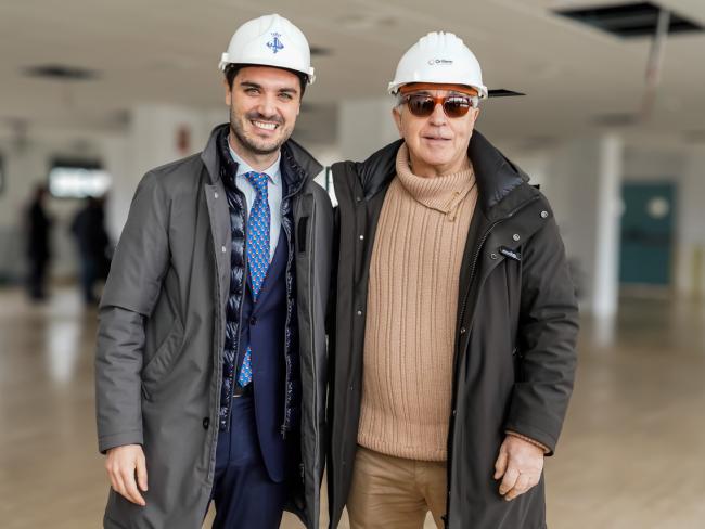 Avanzan a buen ritmo las obras para la construcción en Torrejón de Ardoz de la universidad del deporte del centro de España, el Campus de Madrid de la UCAM-Comité Olímpico Español