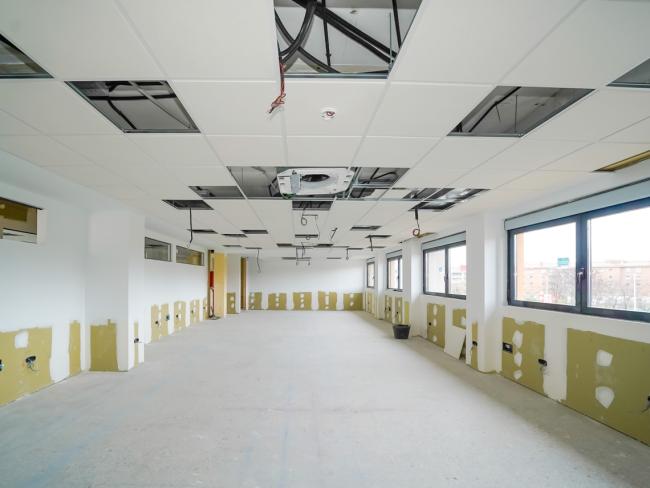Avanzan a buen ritmo las obras para la construcción en Torrejón de Ardoz de la universidad del deporte del centro de España, el Campus de Madrid de la UCAM-Comité Olímpico Español