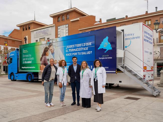 Autobús del Colegio Oficial de Farmacéuticos de Madrid