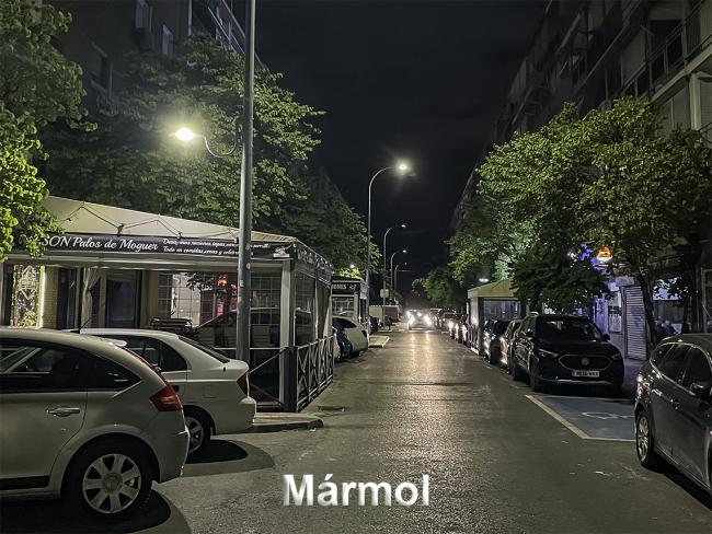 Mejorada la iluminación urbana de 5 calles de Torrejón de Ardoz que cuenta con nuevos puntos de luz que iluminan más y consumen menos
