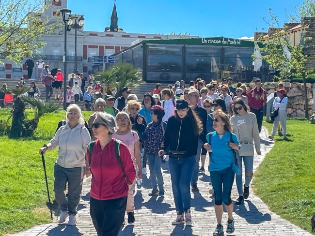 El Paseo Saludable por el Parque Europa celebrado el pasado domingo cerró la programación