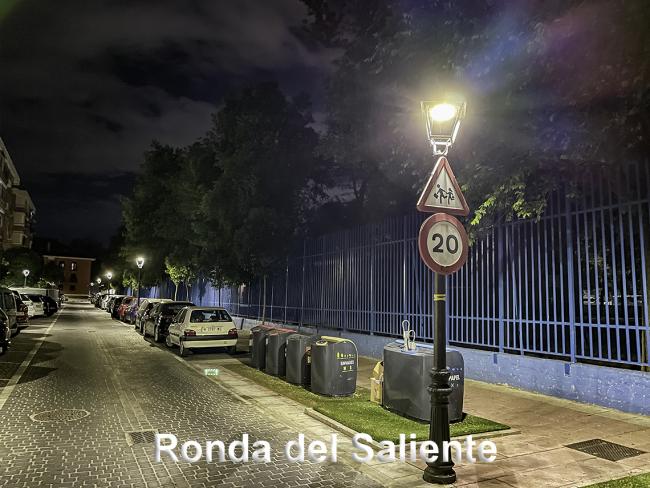 Mejorada la iluminación urbana de 5 calles de Torrejón de Ardoz que cuenta con nuevos puntos de luz que iluminan más y consumen menos