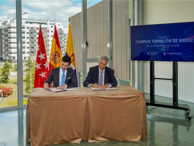 A punto de finalizar las obras de la primera sede que acogerá el Campus Torrejón de Ardoz de la Universidad de Alcalá