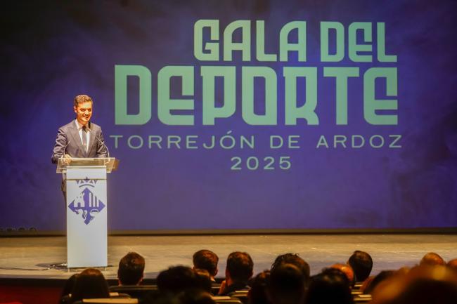 Torrejón de Ardoz reconoció a los mejores deportistas de la ciudad en la Gala del Deporte