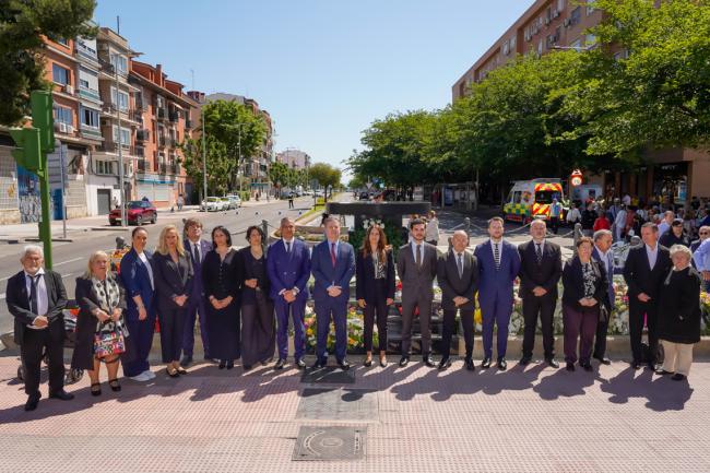 Torrejón de Ardoz recordó a las personas fallecidas por el COVID-19 con un sentido homenaje