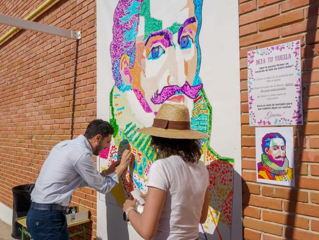 El alcalde, Alejandro Navarro, participando en una de las actividades organizadas con motivo de este 50 Aniversario