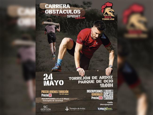 Carrera de obstáculos Eolos Race Torrejón 