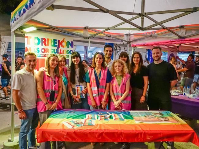 Punto Arcoíris instalado en las Fiestas Populares