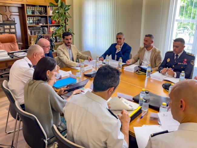 Junta Local de Seguridad en el Ayuntamiento de Torrejón