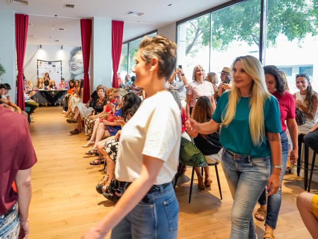Un momento del evento de moda