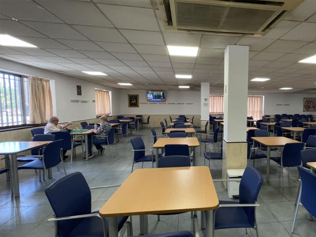 El centro de mayores de la calle Madrid es uno de los cinco que estarán abierto durante este mes de agosto
