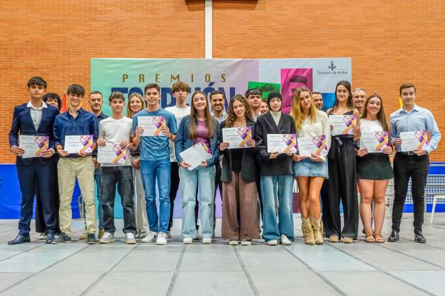 Premios Torrejón Estudia - 2º Bachillerato