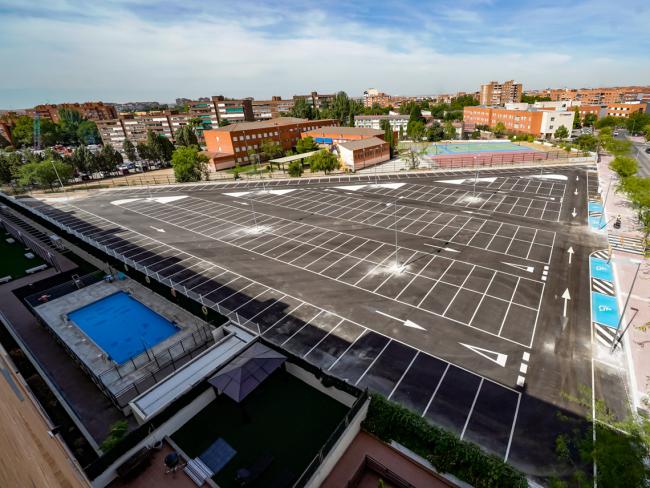 El Ayuntamiento de Torrejón de Ardoz abre, el nuevo aparcamiento en superficie gratuito de 231 plazas en la calle Francia