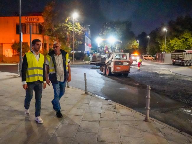 El alcalde ha destacado la importancia de la Operación Asfalto para seguir mejorando la seguridad vial