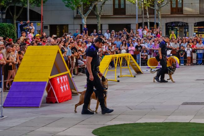 Fiestas Patronales 2025 - Exhibición del Grupo Canino de la Policía Local