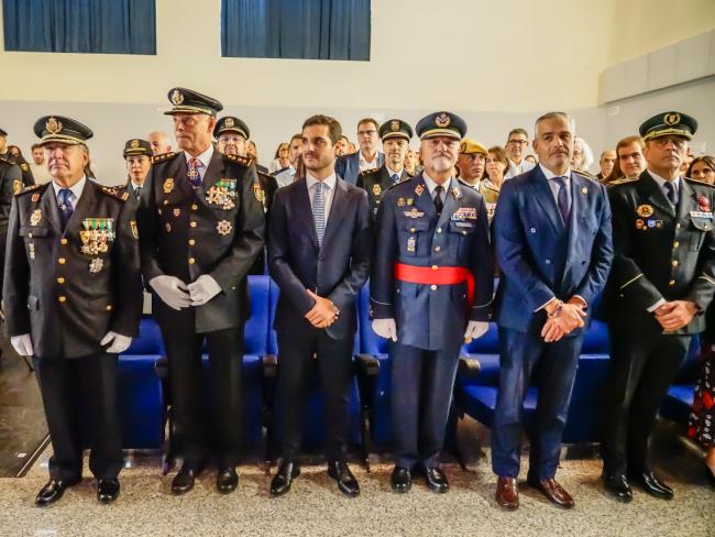 La Casa de la Cultura de Torrejón de Ardoz ha acogido la celebración de los Ángeles Custodios, Patrón de la Policía Nacional 