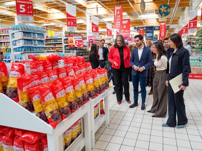 Durante la celebración se han visitado las renovadas instalaciones de Alcampo