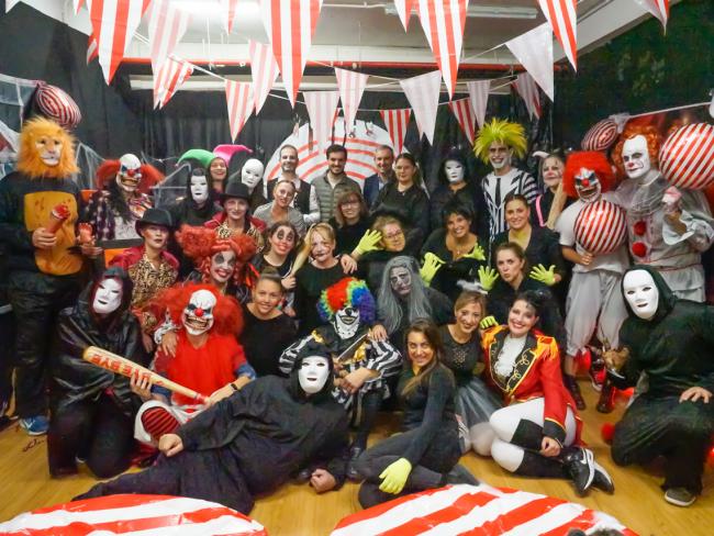 Pasaje del terror de Colegio Joaquín Blume