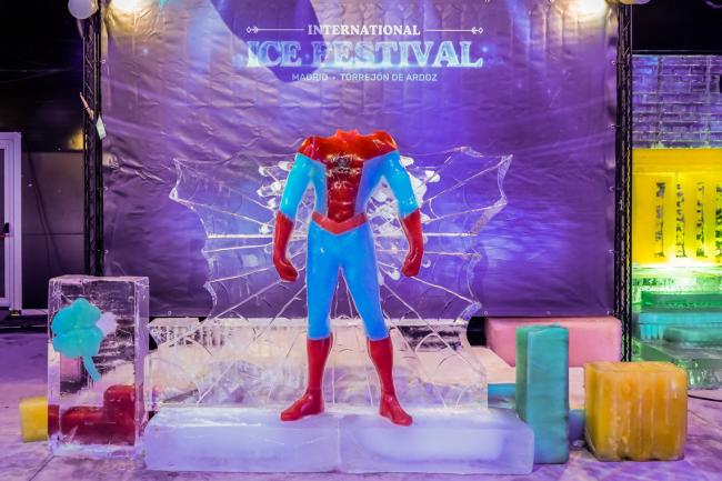 Ice Festival, la mayor exposición de figuras de hielo de Europa