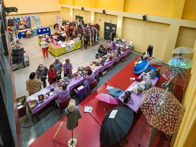 Imagen del mercadillo solidario navideño 