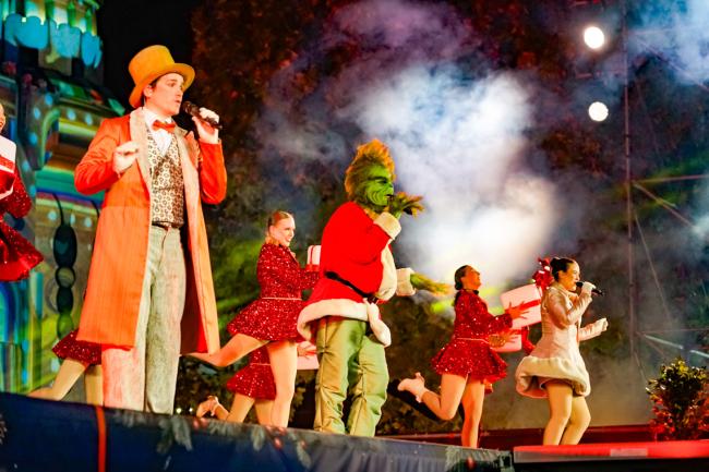 El Secreto del Grinch, uno de los espectáculos de la Puerta Mágica
