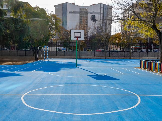 Renovadas pistas deportivas del CEIP Buen Gobernador
