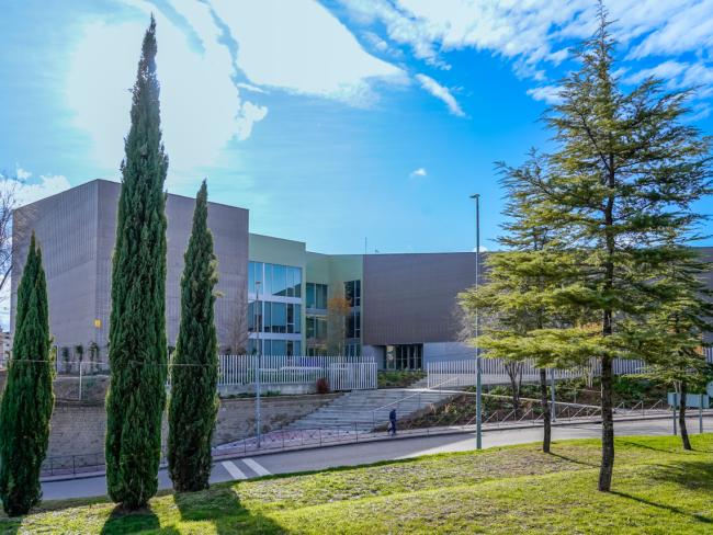 Vista exterior del Campus Torrejón de la UAH
