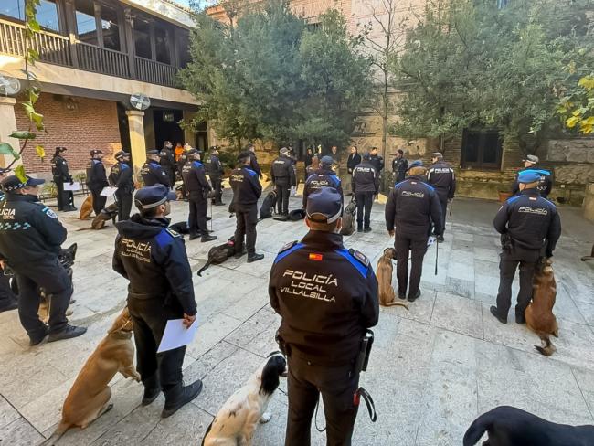En el encuentro participaron unidades caninas de otros municipios de la Comunidad de Madrid y Toledo