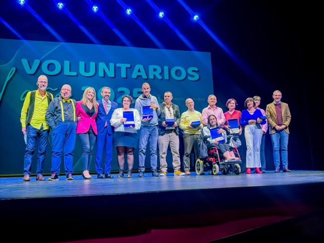 Gala de la Semana de la Diversidad Funcional y el Voluntariado, celebrada en el Teatro Municipal José María Rodero
