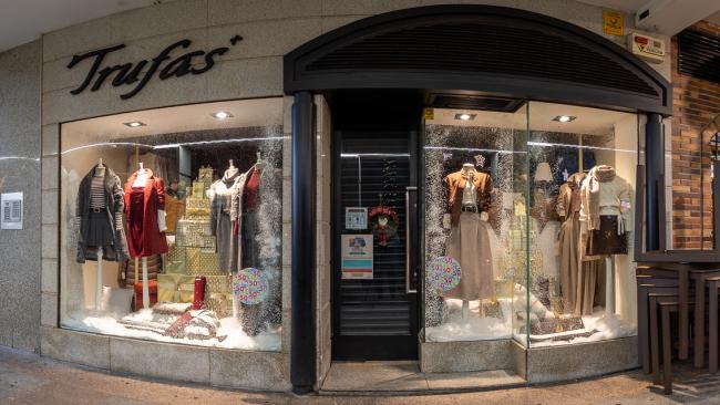 El escaparate más comercial de la Zona Centro para Trufas Boutique