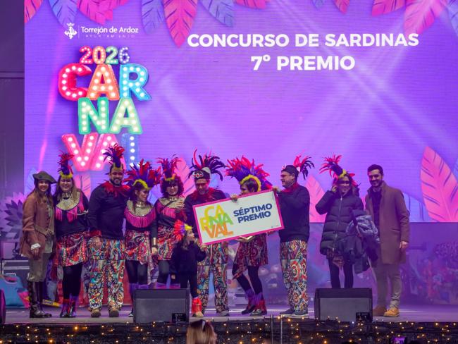 Carnaval 2026 Torrejón de Ardoz - Concurso Sardinas 7º Premio