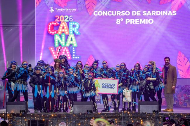 Carnaval 2026 Torrejón de Ardoz - Concurso Sardinas 8º Premio