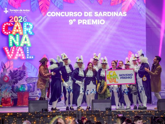 Carnaval 2026 Torrejón de Ardoz - Concurso Sardinas 9º Premio